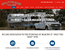 Tablet Screenshot of bloomertrailers.com